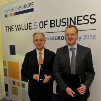 BUSINESSEUROPE Day 2018 - ÔThe value.s of businessÕ